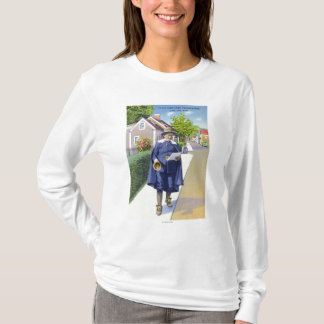 T-shirt Vieux crieur public du YE sonnant Bell