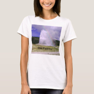 T-shirt Vieux fidèles dans le parc national de Yellowstone