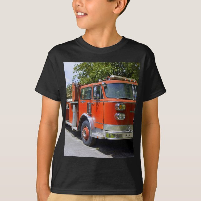 T-shirt Vieux Firetruck (Devant)