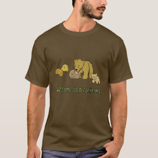 T-shirt Vieux folklore impressionnant d'ours