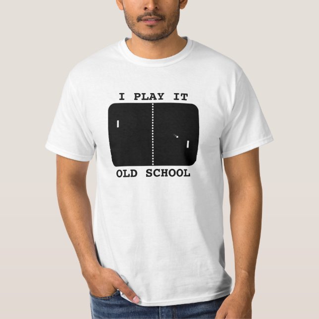 T-shirt Vieux gamer (Devant)