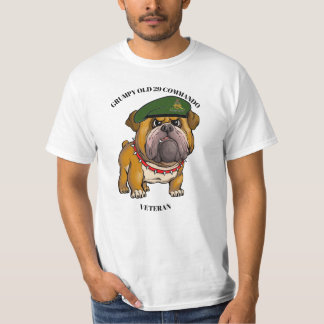 T-shirt Vieux grincheux de 29 Commando Royal Artillery vét