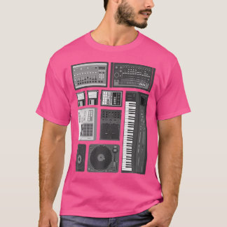 T-shirt Vieux Hip hop de l'école Rap Musique Beat Maker