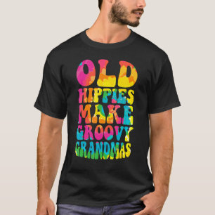 T-shirt Vieux Hippies Faire Super grand-mère grand-mère me