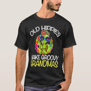 T-shirt Vieux hippies font des grand-mères branchées Rétro
