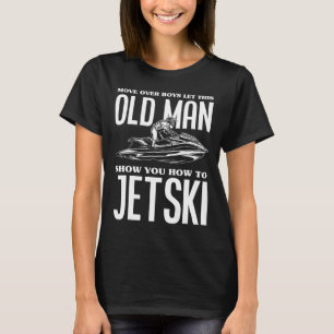 T-shirt Vieux Homme Comment Jetski Jet-Ski Jet Ski Jet Ski