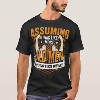 T-shirt Vieux Homme Poids Bodybuilding Fitness Gym Travail