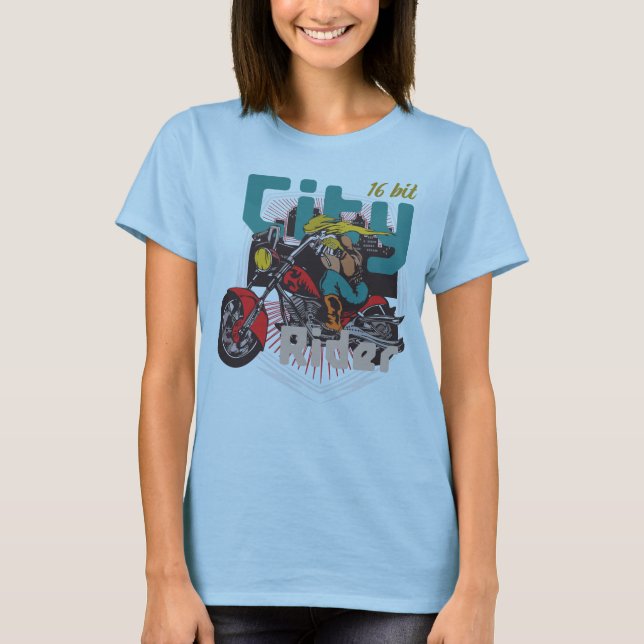 T-shirt Vieux jeu de cartouche de jeu vidéo rétro 16 bits (Devant)