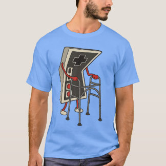T-shirt Vieux joueur drôle de jeux vidéo rétro 80s 90s Ol