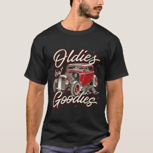 T-shirt Vieux mais gourmands - Coupe de Patina rouge