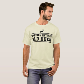 T-shirt Vieux mâle heureusement retiré