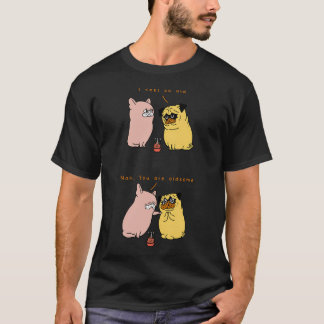 T-shirt Vieux Pug