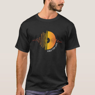 T-shirt Vieux Skool Vinyl, Love Decks, Vinyl Lovers, DJ, R