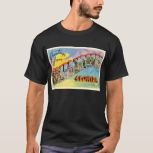 T-shirt Vieux souvenir de Vintage voyage de Tallahassee la