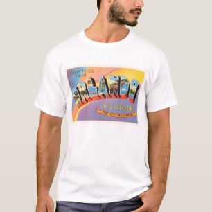 T-shirt Vieux souvenir de Vintage voyage d'Orlando la