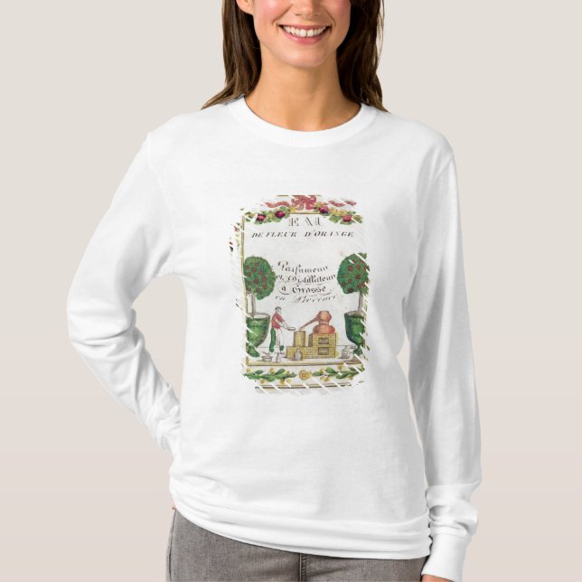 T-shirt Vignette de 'd'Orange d'Eau de Fleur (Devant)
