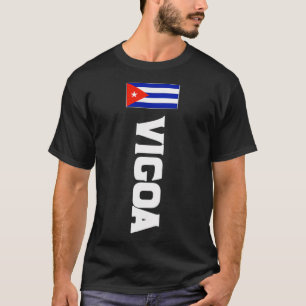 T-shirt Vigoa Nom De Famille Cadeau Cubain Pour Hommes, Fe