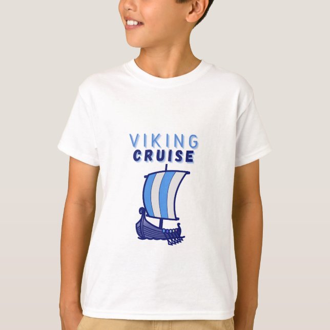 T-shirt Viking cruise vacation (Devant)