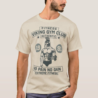 T-shirt Viking Gym, Pas De Douleur Pas De Gain