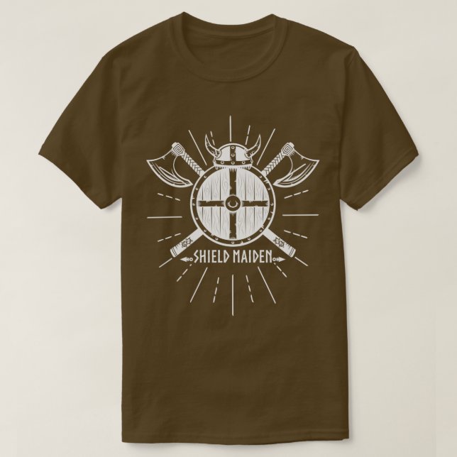 T-shirt Viking Shield Maiden (Design devant)