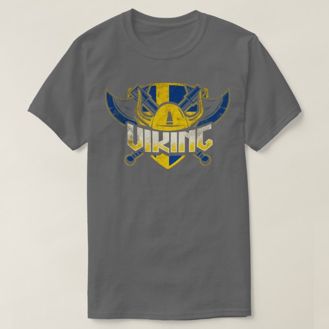 T-shirt Viking suédois (Design devant)