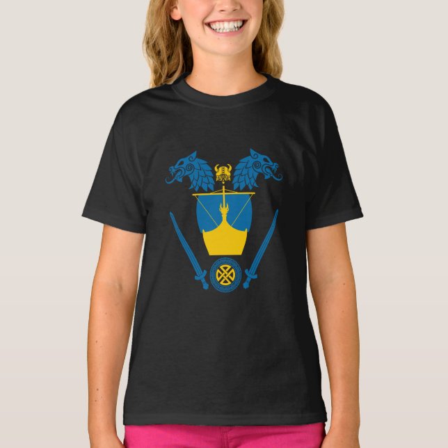 T-shirt Viking suédois (Devant)