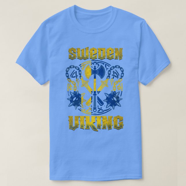 T-shirt Viking suédois2 (Design devant)