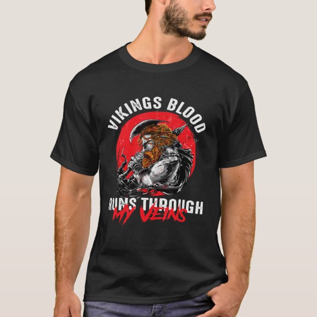 T-shirt Viking Valhalla Dieux nordiques Thor 1 (Devant)
