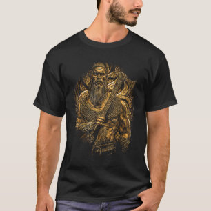 T-shirt Viking Valhalla Portrait Norse Mythologie Viking A