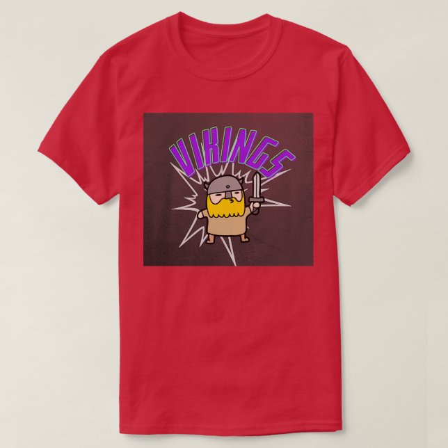 T-shirt Vikings 2 8 (Design devant)