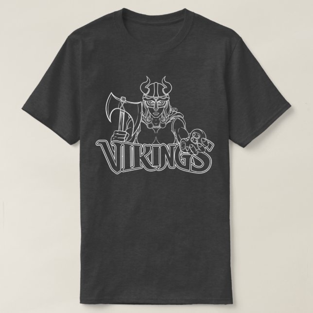 T-shirt vikings classiques (Design devant)