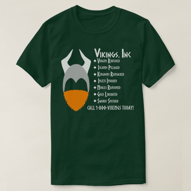 T-shirt Vikings Inc (Design devant)