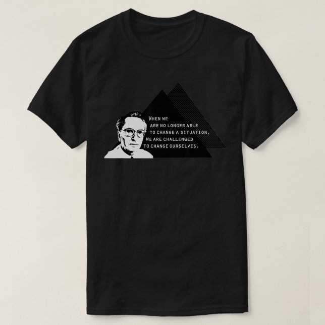 T-shirt Viktor Frankl Change (Design devant)