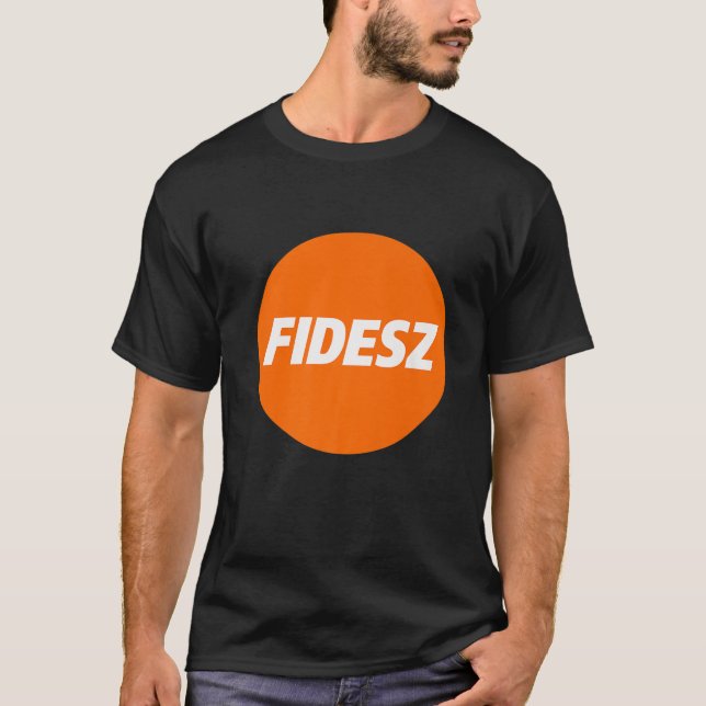 T-shirt Viktor Orban Hongrie Premier Parti Fidesz Chrétien (Devant)