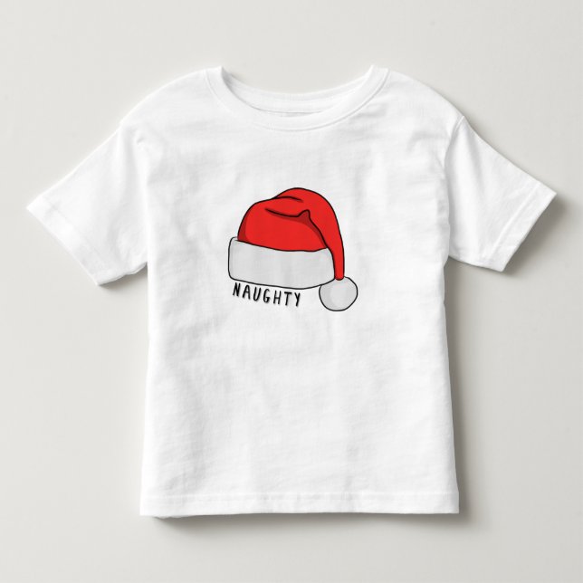 T-shirt vilain ou intéressant d'enfant en bas âge (Devant)