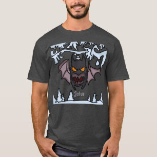 T-shirt Vilaine chauve chauve-souris d'hiver