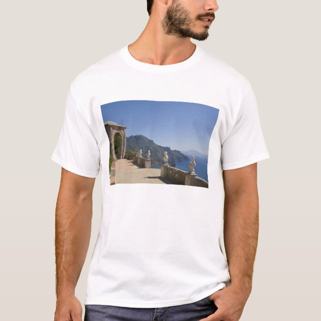 T-shirt Villa Cimbrone, Ravello, Campanie, Italie (Devant)