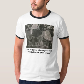 T-shirt villa de zapata et de pancho, 'il vaut mieux de