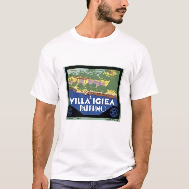 T-shirt Villa Igiea Palermo (Devant)