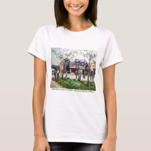 T-shirt Village anglais par Renee Theobald