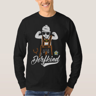 T-shirt Village cool Enfant Avec Pantalon En Cuir Bayern T