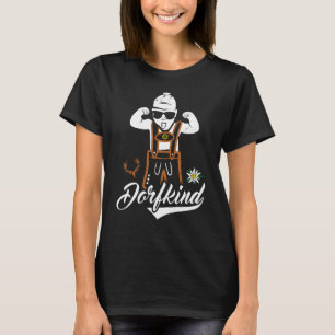 T-shirt Village cool Enfant Avec Pantalon En Cuir Bayern T