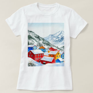 T-shirt Village de montagne