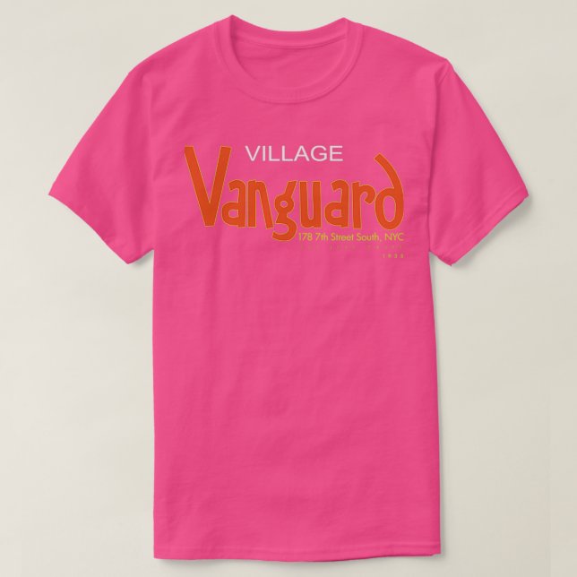 T-shirt Village Vanguard 1 (Design devant)