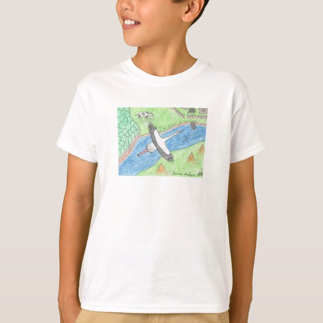 T-shirt Village Vibes (Devant)