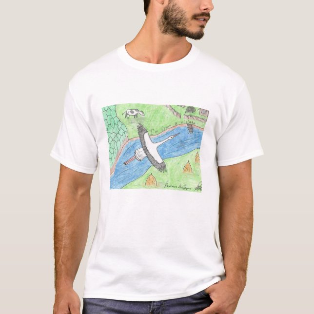 T-shirt Village Vibes (Devant)