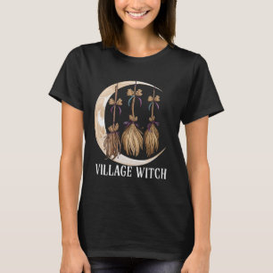T-shirt Village Witch gothique Occulte Wicca Pagan Nature