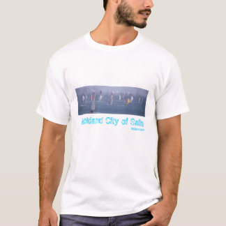 T-shirt Ville d'Auckland des voiles,