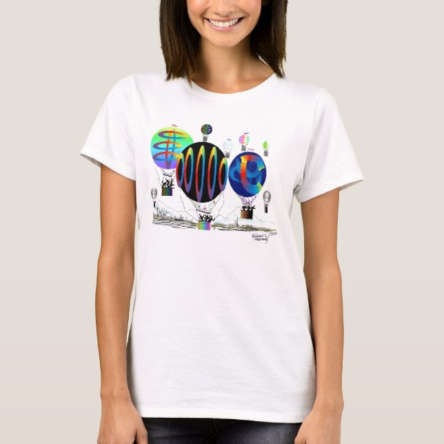 T-shirt Ville de ballon (Devant)