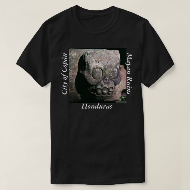 T-shirt Ville de Copan ruines mayas Photo conçue (Design devant)